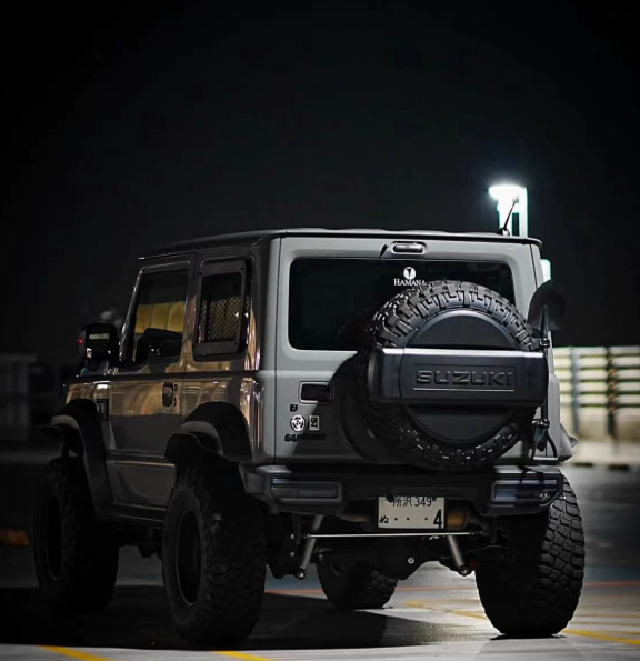 Tấm Che Lốp Dự Phòng Nhiều Màu Suzuki Jimny JB74 Cao Cấp
