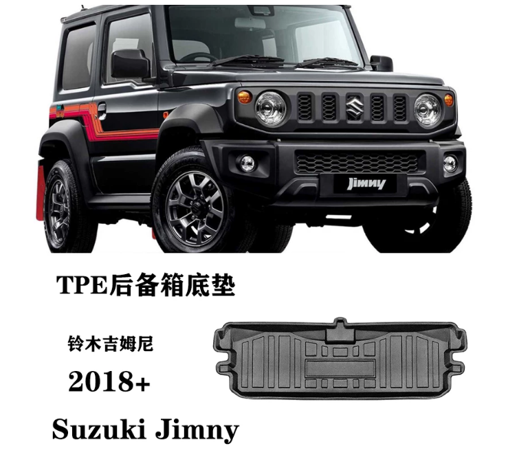 Thảm cốp đúc cho Suzuki Jimny JB74 AT (Mẫu 1)