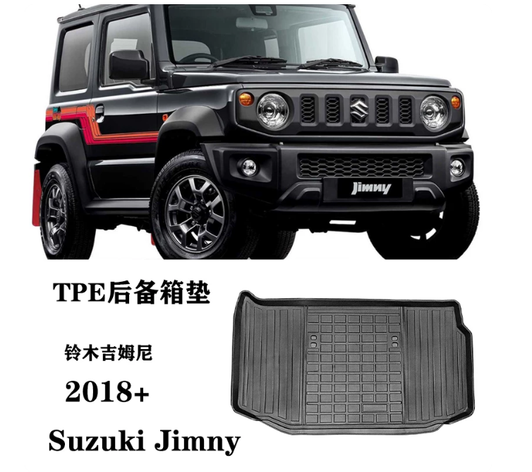 Thảm cốp đúc cho Suzuki Jimny JB74 AT (Mẫu 2)