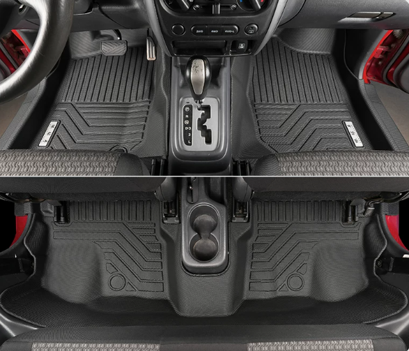 Thảm sàn đúc 1 lớp bao bệ bước cho Suzuki Jimny JB74 AT