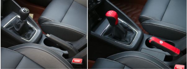 Bọc da tay phanh + cần số MG ZS