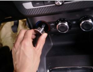 Ốp núm điều hòa MG ZS
