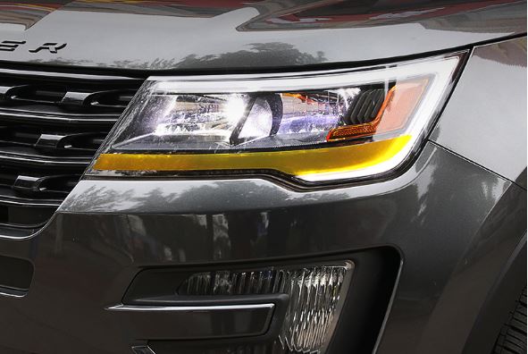 Decal dán mí đèn pha Ford Explorer