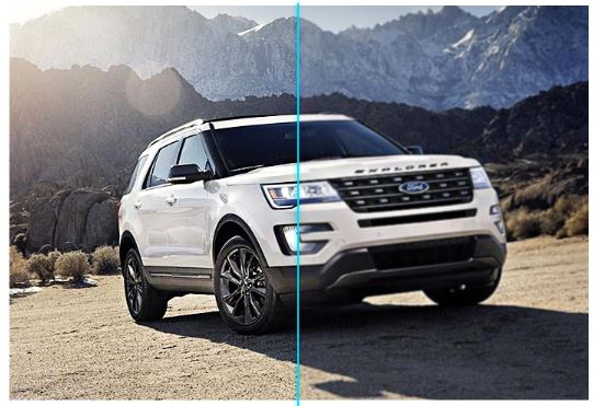 Miếng dán cường lực chống xước màn hình Ford Explorer