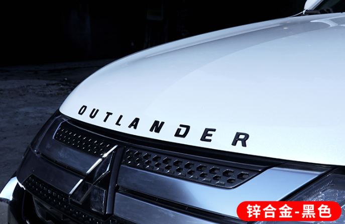 Chữ dán capo Mitsubishi Outlander