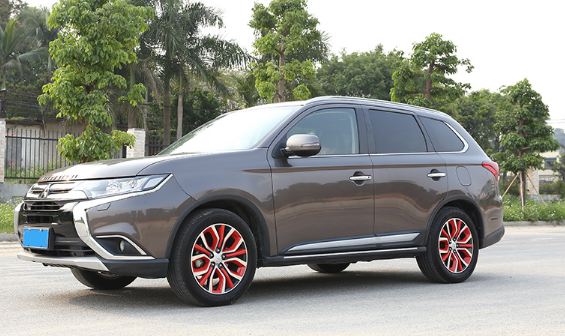 Ốp trang trí lazang Mitsubishi Outlander (Mẫu 2)