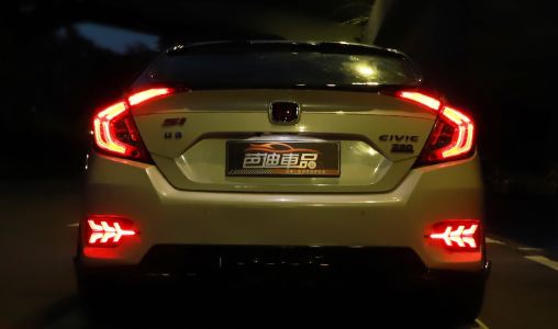 Độ đèn sau Honda Civic