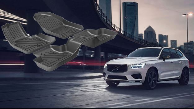 Thảm sàn đúc nguyên khối Volvo XC60 (Mẫu 1)