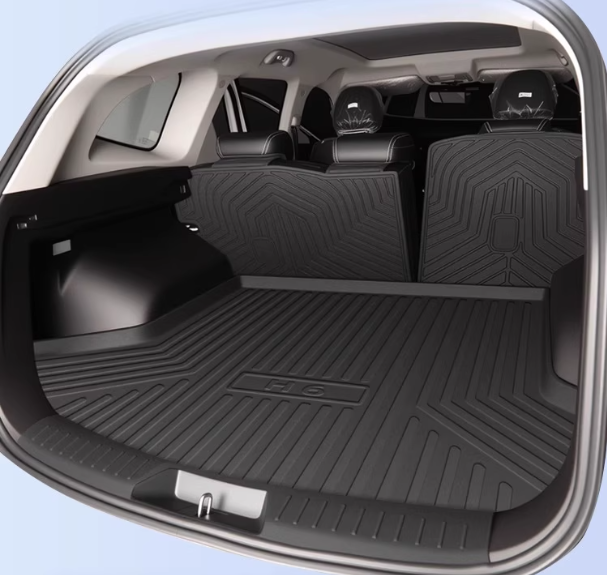 Thảm đúc full cốp cho Haval H6 (3 mảnh)